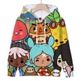 thumbnail image 4 of Sudadera con capucha de dibujos animados Toca Life World 3D para niños, jersey de manga larga, ropa para niños y niñas, sudadera de otoño e invierno, sudadera con estampado de Toca Boca, 4 of 5