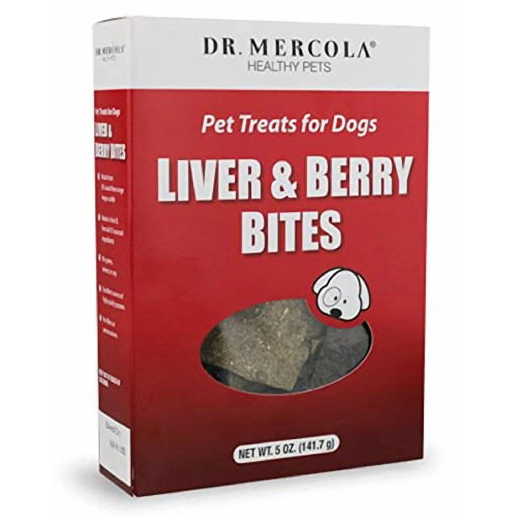 Liver & Berry Bites - Pet Treats For Dogs - Dr. Mercola Healthy Pets