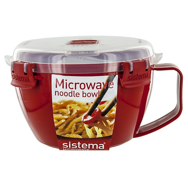 Sistema 1109 Microwavable Noodle Bowl Assorted Colors Walmart Com Walmart Com