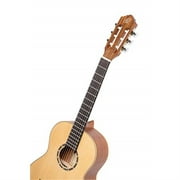 Ortega Family Series R121L-3/4 3/4 Size Left-Handed Classical Guitar Satin Natural 0.75