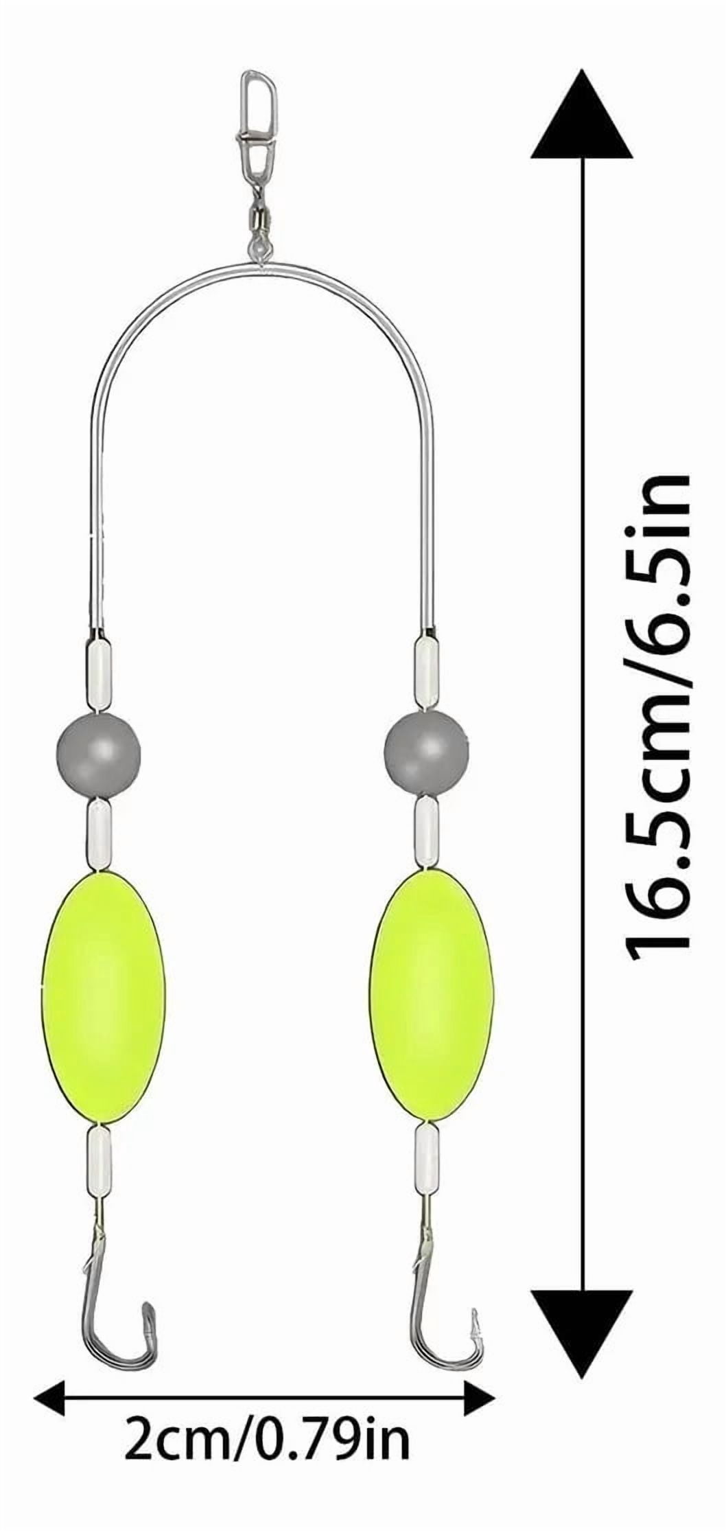 Fish fishing tackle saltwater double hook