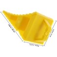 thumbnail image 2 of Generic 2pcs Compact Plastic Wheel Chocks Handle Cars and Rvs Anti-Slip, 2 of 6