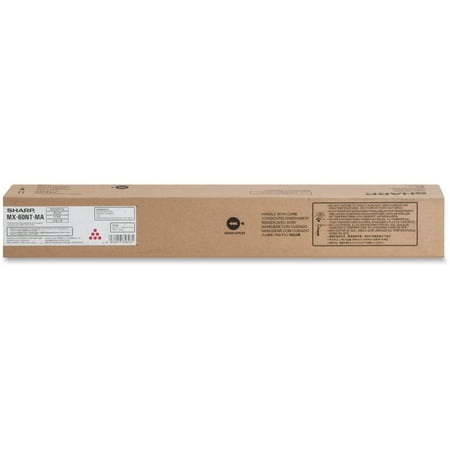 UPC: 4974019969657 | Sharp Genuine OEM MX61NTMA (MX60NTMA) Magenta Toner Cartridge (24K YLD)