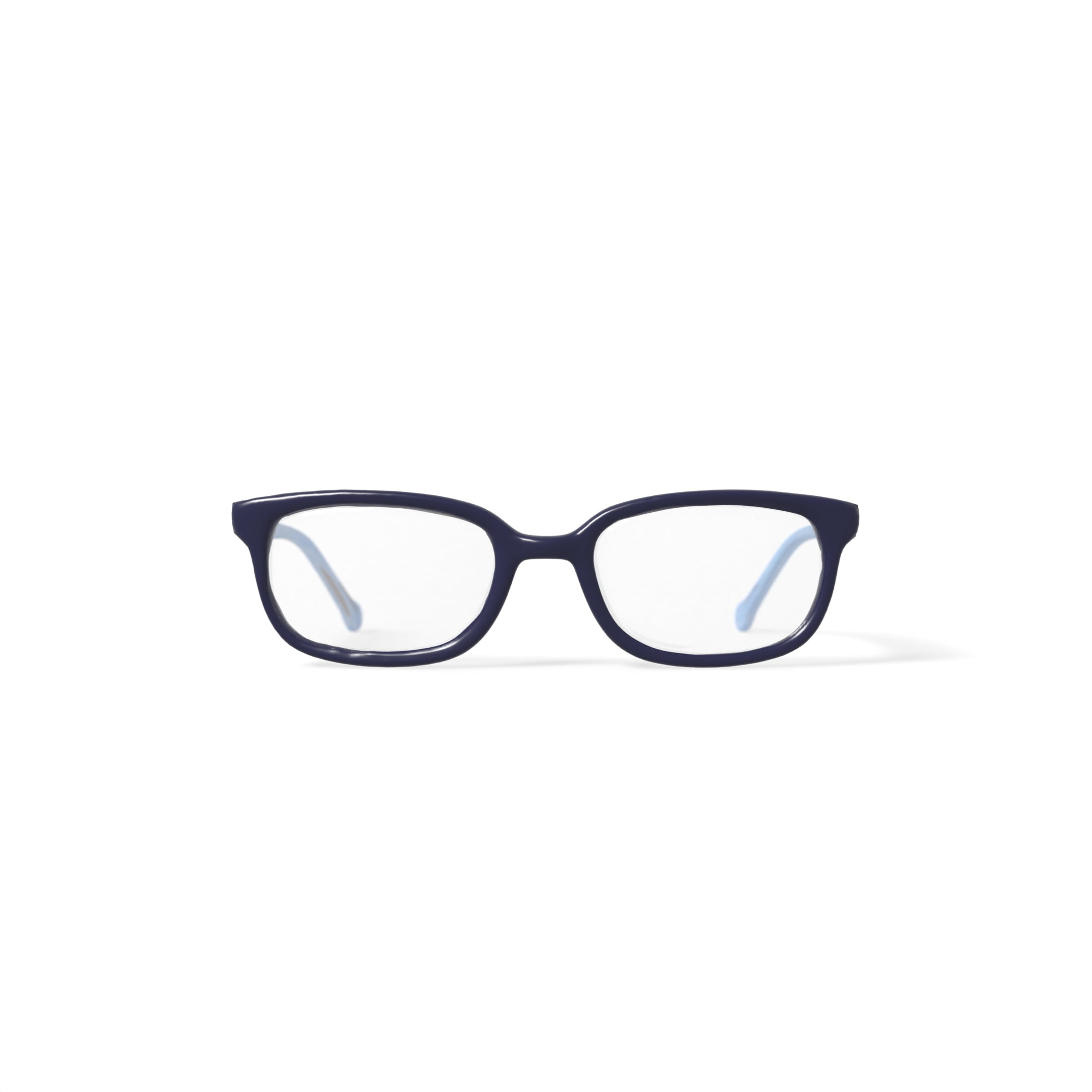 Paw Patrol Youth YB NIC PP09 Rectangular Prescription Eyeglasses with Case, Blue