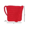 thumbnail image 3 of CTM  Crochet Crossbody Handbag (Women), 3 of 5
