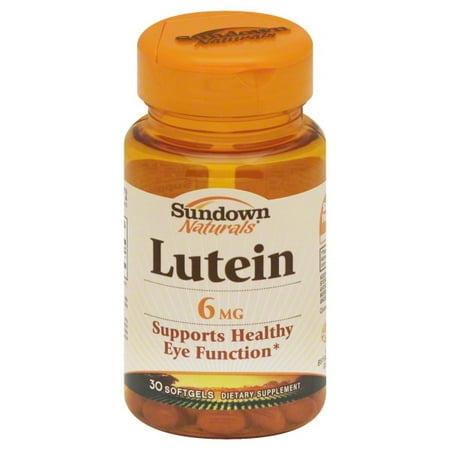 Sundown Lutein 6 mg Softgels 30 Soft Gels