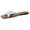 Brown, variant on Womens Beach Flat Sandals 2026 Sparkling Stylish Casual Star Slip on Dress Low Heels Comfortable Walking Slides Slippers for Outdoor Vacation Travel Brown Size 7.5