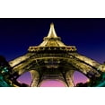 thumbnail image 1 of Eiffel Tower At Night VII - CANVAS OR PRINT WALL ART, 1 of 1