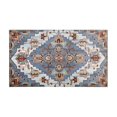 thumbnail image 3 of Sophisticated Moroccan Trellis Kitchen Rugs Two-Set Non-Slip Kitchen Runner Rugs Washable, Floral Pattern Mats - Ideal for Any Room, 3 of 7