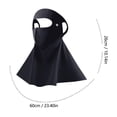 thumbnail image 3 of Sunscreen Mask Full Face Protection Back Neck Outdoor Cycling Sunscreen Ice Sunshade Face Now, 3 of 8
