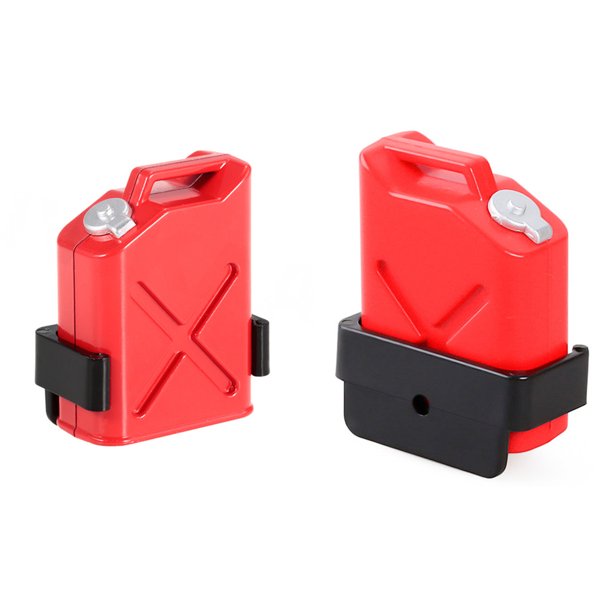 2 uds tanque de combustible decorativo accesorios de coche RC tanque de aceite para Axial Scx10 D90 Hpi Hugtrwg Para estrenar