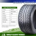 thumbnail image 3 of 18X8.5-8 Golf Cart ATV Tire 4 Ply 18x8.5x8-14039 …, 3 of 11