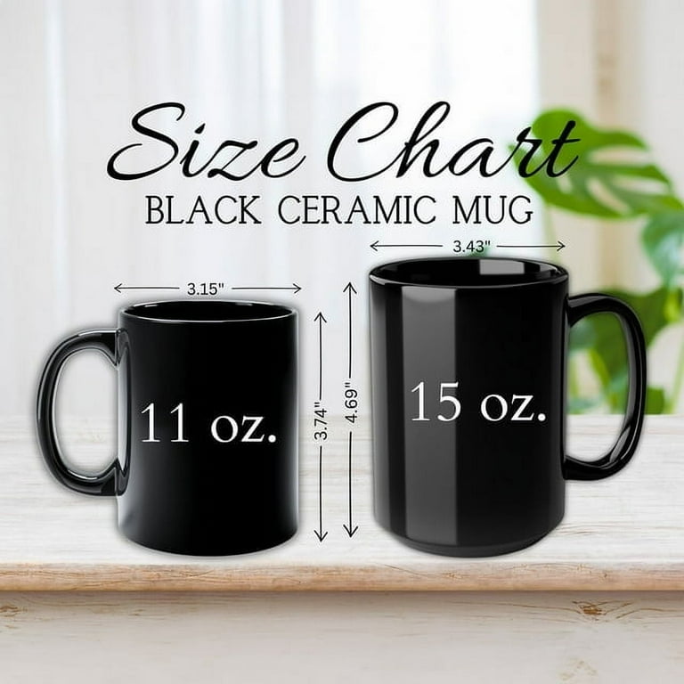 Amangny Russian Blue Cat Lovers Funny Black Coffee Mug Gifts from Men for  Friends Valentine's Day