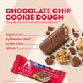 thumbnail image 3 of Atkins Strong High Protein Bars, Chocolate Chip Cookie Dough Flavored, 20g of Protein, 4 Count, 3 of 9