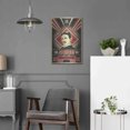 thumbnail image 5 of Luxe Metal Art 'Tesla' Metal Wall Art, 16"x24", 5 of 9