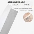 thumbnail image 3 of 2PCS Cat Comb Special Brush for Long Hair Dense Tooth Open Knot Artifact Pet Row Professional Grooming Tool Easy to Clean Stainless Steel Lightweight Portable, 3 of 7