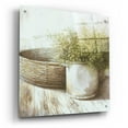 thumbnail image 2 of Epic Art 'Potted Plant And Basket' by White Ladder, Acrylic Glass Wall Art, 24"x24", 2 of 8