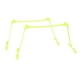 thumbnail image 1 of Herramienta de entrenamiento de fútbol, 2 piezas de ayuda para entrenamiento de fútbol, agilidad de fútbol, ayudas para entrenamiento de fútbol, materiales ecológicos, 1 of 8