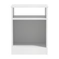 thumbnail image 6 of Mainstays Open Shelf Nightstand, White, 6 of 16