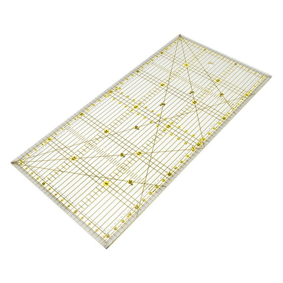 Tailor Ruler Craft Ruler Transparent Ruler Assorted Blank Keys Patchwork Ruler Sewing Ruler