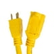 thumbnail image 4 of Extension Amarilla de Uso Rudo, IUSA, 3 x 14 AWG, 10 M amarillo, 4 of 4