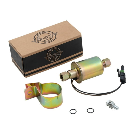 Brock Replacement Diesel Electric Fuel Pump w/ Installation Kit Compatible with 88-93 C/K Pickup Truck Suburban Van 6.2L 6.5L 25115224