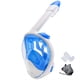thumbnail image 1 of Full Face Snorkel Mask With Camera Mount, 180 Degree Panoramic View Anti-Leak Snorkeling Swimming Diving Goggle For Adults, 1 of 5