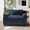 Blue, variant on CDCASA 49.5" W Oversized Accent Chair, Chenille Cloud Sofa Chairs in Living Room, Comfy Reading Chair with Deep Seat, Modern Armchair in Extra Wide Armrests, Beige