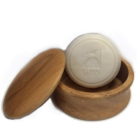 Wood Shaving Bowl & 97% All Natural Gbs Ocean Driftwood Shave