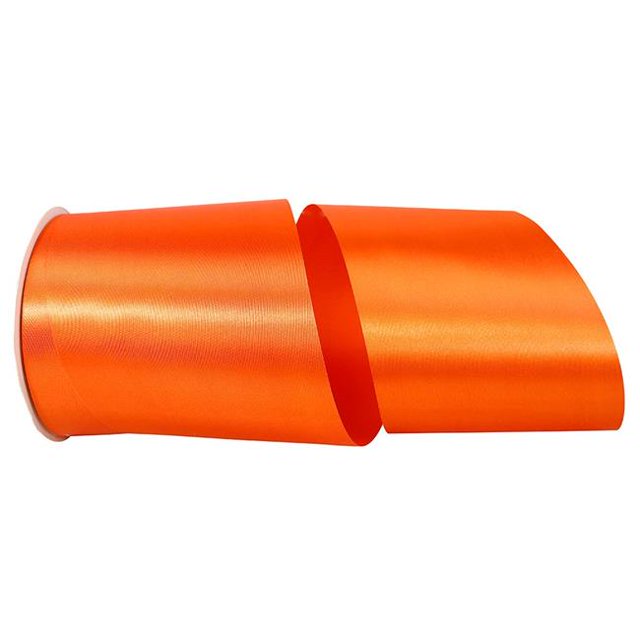 Reliant Ribbon 4700-751-10K 4 in. 50 Yards Single Face Satin Allure Ribbon, Sunrise