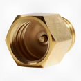 thumbnail image 1 of Quooker Cube Tank Soda Cylinder Adapter - Female Tr21-4 To Male Tr21-3 Connector For Compatible Water Dispensers, 1 of 5