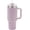 Purple, variant on Pearls Bling 40 oz Tumbler with Handle and Straw | Rhinestones 100% Leakproof Stainless Steel Insulated Tumbler with Lid and Straw | Cup Holder Friendly Base -Blue