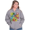thumbnail image 2 of Funny Troll Face Internet Meme Unisex Plus Size Zip Hoodie Brisco Brands 2X, 2 of 3