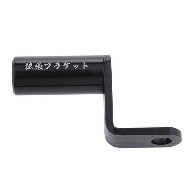 Vista Trasera Espejo Lateral Teléfono Manillar Barra Soporte Del USB - Negro