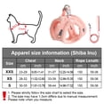 thumbnail image 4 of KBOOK Small Dog Harness and Leash Set Soft Furry Pet Harness Adjustable for Puppy Cat Outdoor Walking Travel (Mint Green, XS), 4 of 7