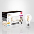 thumbnail image 2 of Xtricity - 6-Pack Energy Saving LED Bulbs, Dimmable, 9W, Type A, 3000K Soft White, 2 of 2
