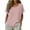 Red, variant on Lenpel Linen Tops for Women Cotton Short Sleeve Scoop Neck Curved Hem Striped T-Shirts Casual Tee Shirts Loose Tunic Blouses