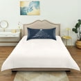 thumbnail image 6 of Dailycode Satin Pillow Case Standard Silk Pillow Cover for Hair and Skin Envelope Closure White Starry Christmas Tree 20"x26", 6 of 9