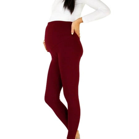 

Dadaria Maternity Clothes Summer New Products Women s Pregnant Women Belly Slimming Pencil Pants Red M