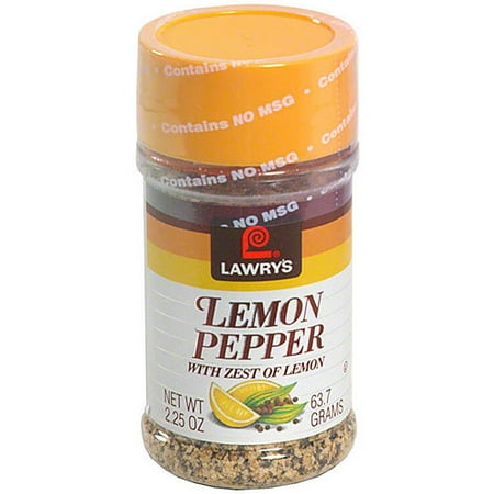 *****DISCONTINUED****Lawry's Spice Blend Lemon Pepper, 2.88 oz (Pack of 12)