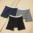 thumbnail image 2 of Men's 10 oz. Boxer Briefs, 3-Pack Assorted Colors, 2 of 7