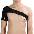 thumbnail image 2 of Soporte De Hombro, Adjustable Size Black Shoulder Strap Increase Blood Flow Speed Up The Recovery Process  For Office For Bedroom For Home For Living Room ANGGREK Shoulder Brace, 2 of 7