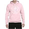 thumbnail image 2 of Wild Bobby, Faith Hope & Love Three Things That Last Forever Inspirational/Christian Unisex Graphic Hoodie Sweatshirt, Light Pink, 3X-Large, 2 of 6