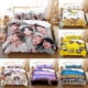 thumbnail image 2 of BTS Juego De Fundas De Edredón 2 En 1 Tamaño Individual Sábana Dormitorio Cómodo Lavable Funda De Almohada, 2 of 4