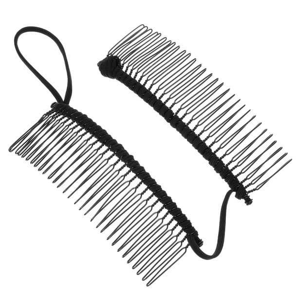 Peine lateral para el cabello, delicado clip lateral para el cabello, clip tipo banana, tocado para mujer para moño.