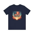thumbnail image 2 of America Strong Patriotic Love  Unisex Jersey Short Sleeve Tee, 2 of 14