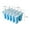 Light Bule, variant on Silicone Popsicle Molds with Sticks, 10 Pieces DIY Reusable Silicone Ice Pop Molds Easy Release Ice Pop Maker with Reusable Popsicle Sticks Silicone Funnel and Cleaning Brush