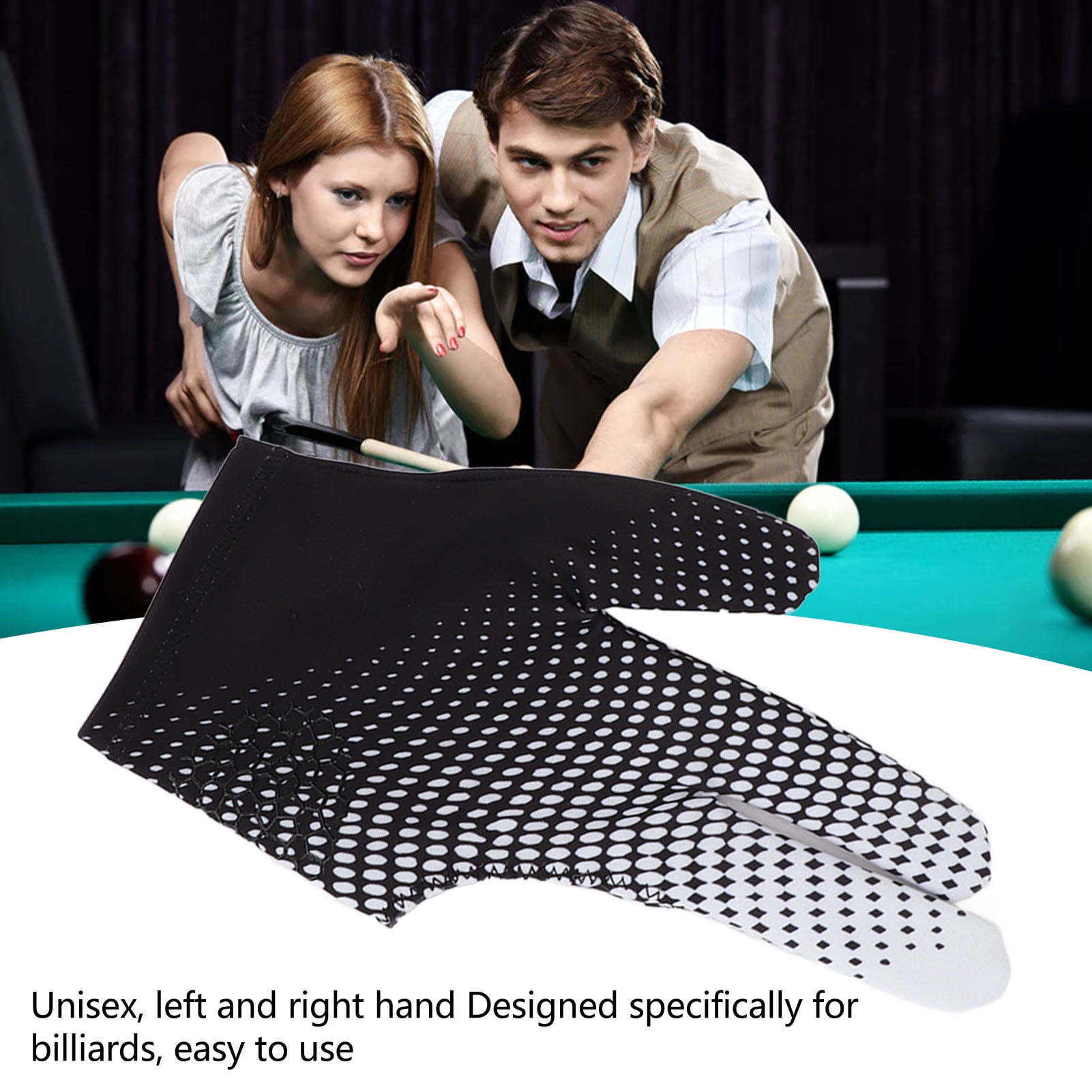 Lot De 12 Gants De Billard à Trois Doigts - Pour Enfant Et Adulte - Unisexe - Accessoire Queue