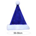 thumbnail image 3 of Visland Christmas Hat, Santa Hat, Xmas Holiday Hat for Adults , Unisex Velvet Comfort Christmas Hats for Christmas New Year Festive Holiday Party Supplies, 3 of 3