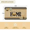 thumbnail image 3 of Spring Summer Bee Door Mat 30 X 17 Inch Welcome to Our Home Doormat Indoor Outdoor Entrance Floor Rug Non Slip Spring Summer Decor Rubber Welcome Mats, 3 of 6